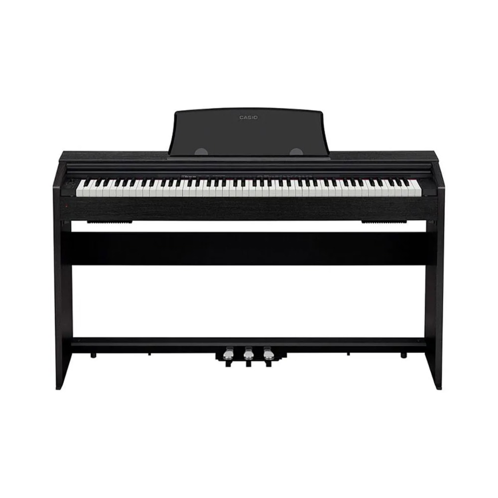 Piano Digital Casio PX-770 BK Linha Privia Preto C/ Fonte e Pedal de Sustain