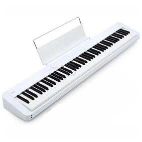 Piano Digital Casio PX-S1100 Linha Privia Branco C/ Fonte e Pedal de Sustain