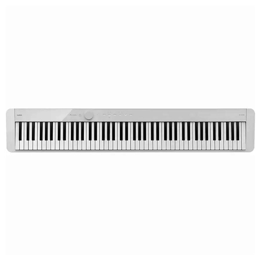 Piano Digital Casio PX-S1100 Linha Privia Branco C/ Fonte e Pedal de Sustain