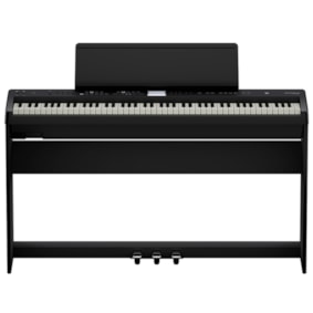 Piano Digital Roland FP-E50 88 Teclas Com Pedal Sustain Triplo e Estante Piano Digital Roland FP-E50 88 Teclas Com Pedal Sustain Triplo e Estante