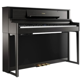 Piano Digital Roland LX705-CH Charcoal Black Com Banco Piano Digital Roland LX705-CH Charcoal Black Com Banco