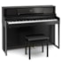 Piano Digital Roland LX705-CH Charcoal Black Com Banco