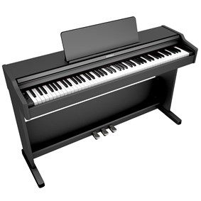 Piano Digital Roland RP107-BKX Preto 88 Teclas Com Móvel