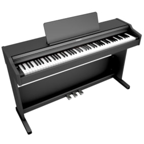 Piano Digital Roland RP107-BKX Preto 88 Teclas Com Móvel Piano Digital Roland RP107-BKX Preto 88 Teclas Com Móvel