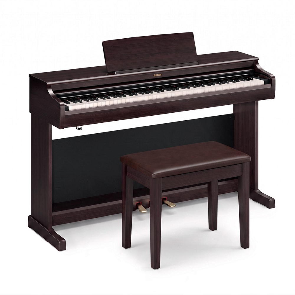 Piano Digital Yamaha Arius YDP166R Rosewood C/ Banco