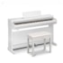 Piano Digital Yamaha Arius YDP166WH Branco C/ Banco
