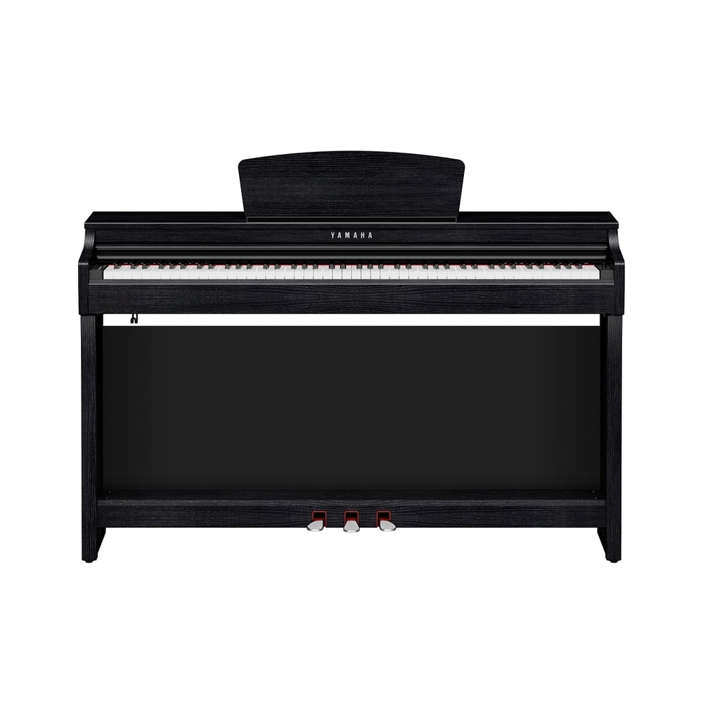 Piano Digital Yamaha CLP-725B Clavinova Series com 88 Teclas Preto C/ Banco