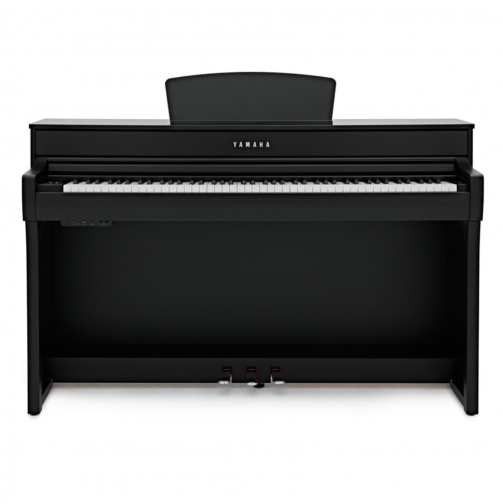 Piano Digital Yamaha CLP-735B Clavinova Series com 88 Teclas Preto C/ Banco