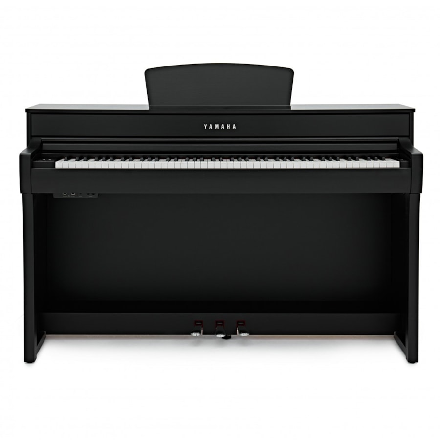 Piano Digital Yamaha CLP-735B Clavinova Series com 88 Teclas Preto C/ Banco