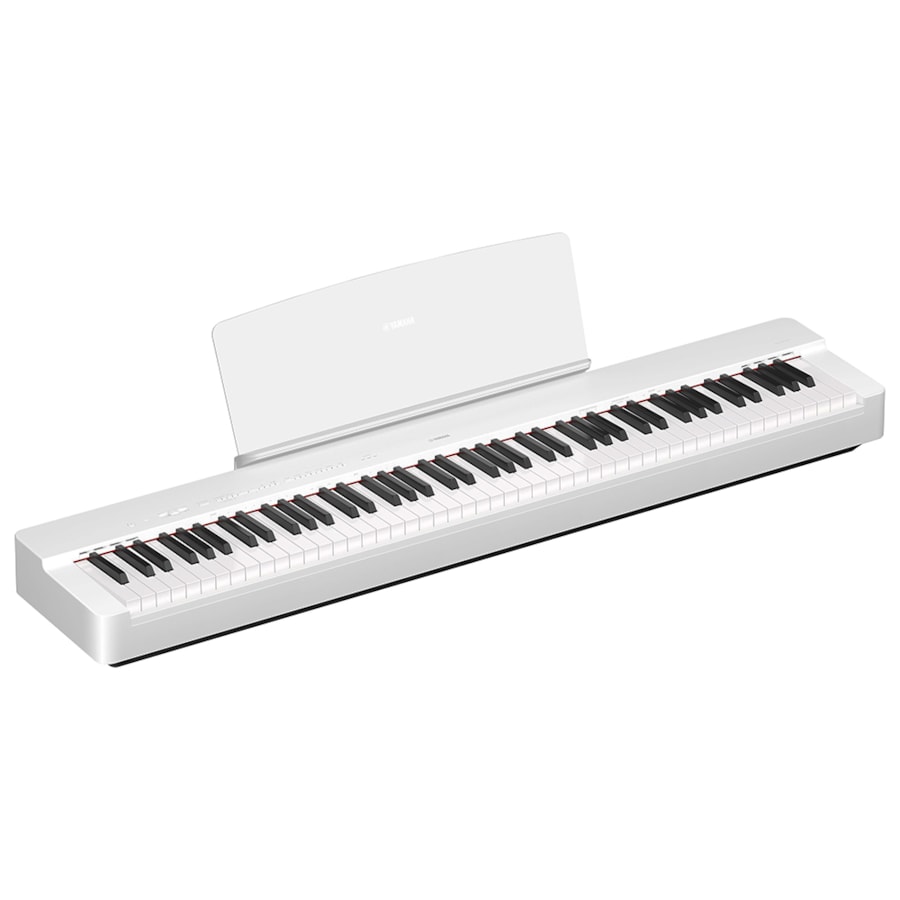 Piano Digital Yamaha P-225 Branco P Séries com Fonte e Pedal - P225WH