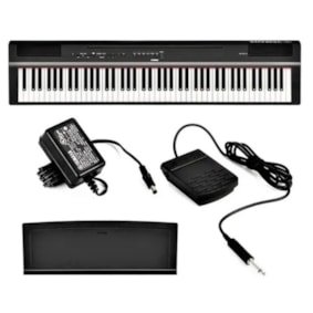Piano Digital Yamaha P-Series P-125 aB Preto C/ Fonte e Pedal Piano Digital Yamaha P-Series P-125 aB Preto C/ Fonte e Pedal