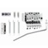 Ponte Strinberg BL002CR p/ Guitarra Estilo Floyd Rose  Ponte Strinberg BL002CR p/ Guitarra Estilo Floyd Rose