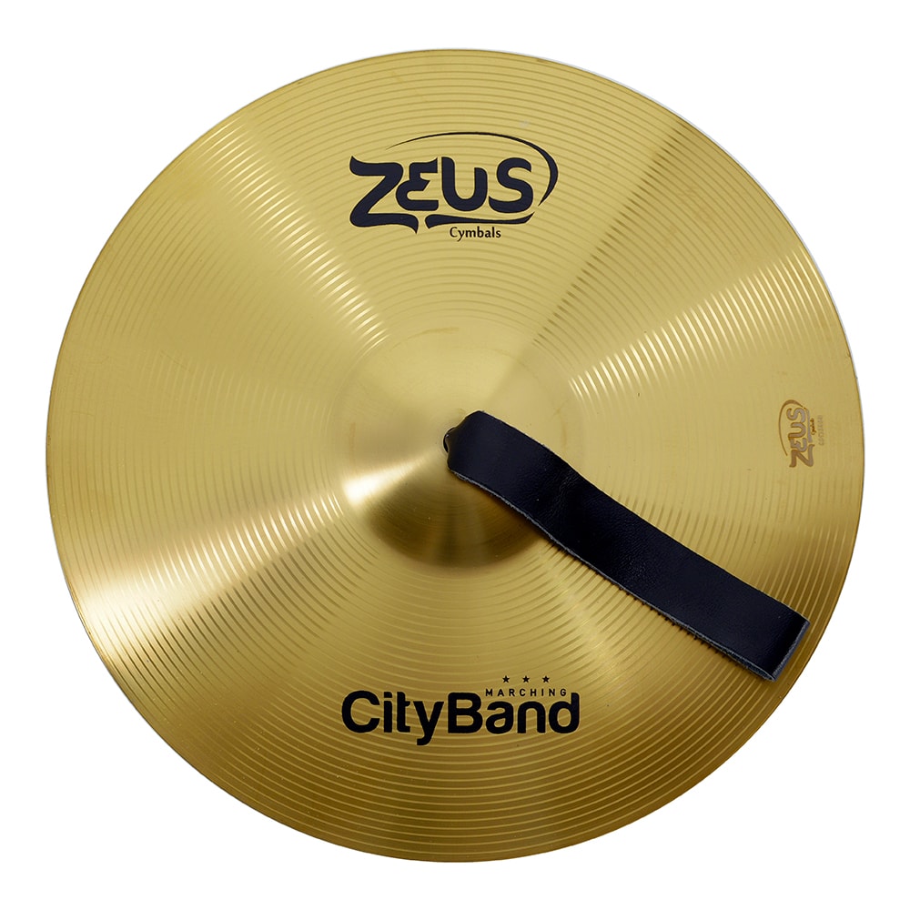 Prato Para Banda Marcial Zeus ZMA14 Cityband Brass 14 Polegadas Par