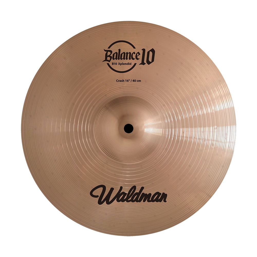 Prato Waldman Balance 10 Crash de 16 Polegadas BA10CR16 Liga B10