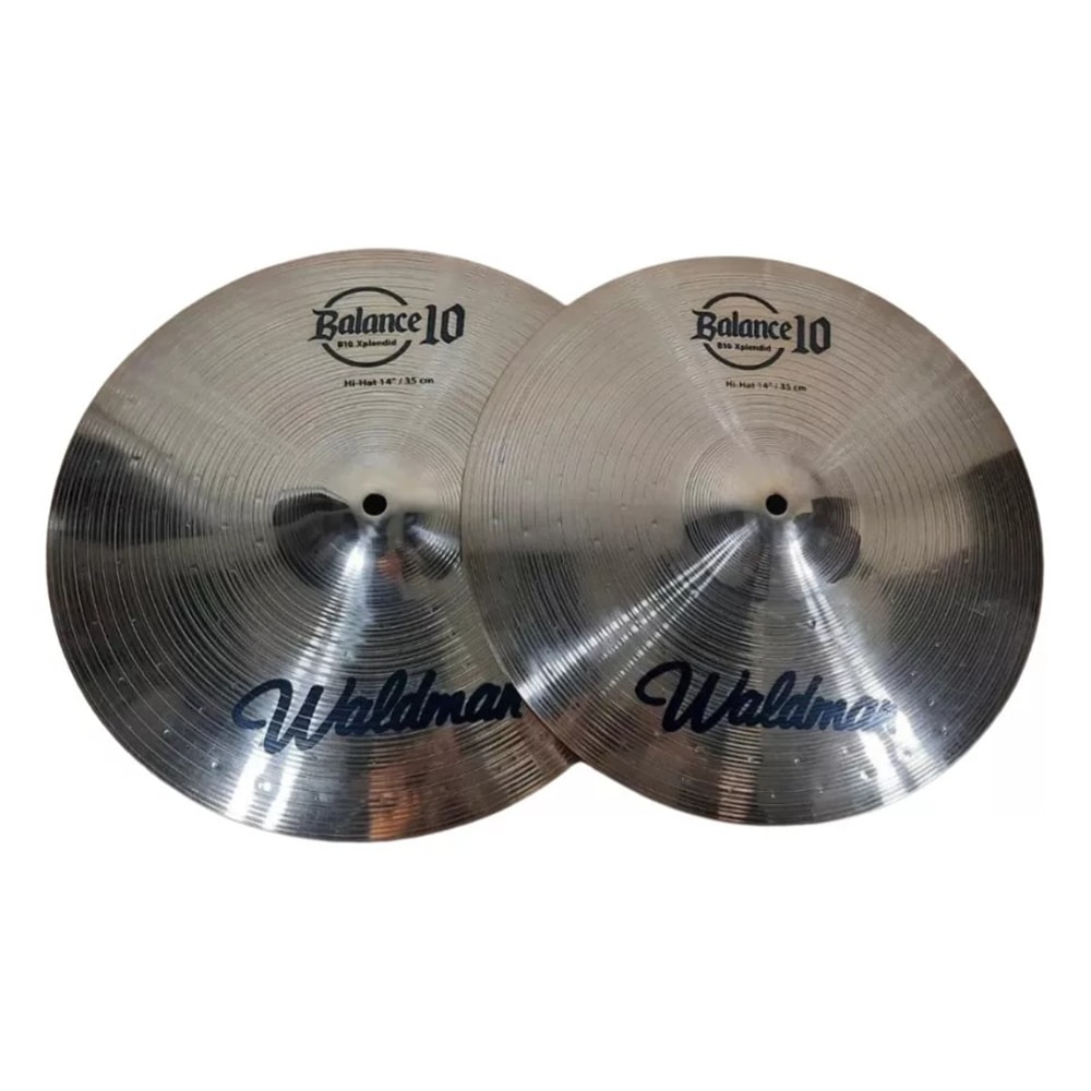 Prato Waldman Hi-Hat Balance10 14 Polegadas BAH10HH14 B10