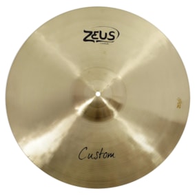 Prato Zeus Custom Crash ZCC20 20 Polegadas Prato Zeus Custom Crash ZCC20 20 Polegadas