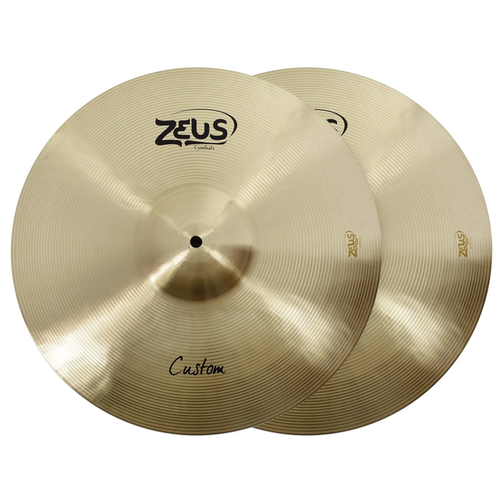 Prato Zeus Custom ZCHH16 Hi-Hat 16 Polegadas