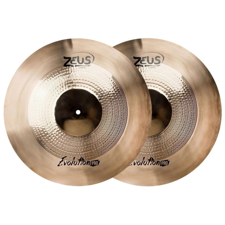 Prato Zeus Evolution Pro Hi-Hat de 14" ZEPHH14 Prato Zeus Evolution Pro Hi-Hat de 14" ZEPHH14