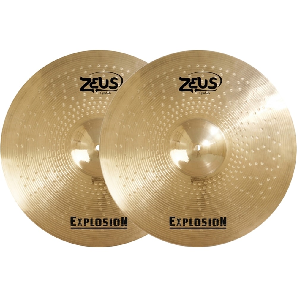 Prato Zeus Explosion Hi-Hat/Chimbal de 14 ZEHH14 - Akustica Musical