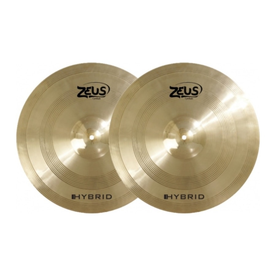 Prato Zeus Hybrid Hi Hat de 14 ZHHH14 Prato Zeus Hybrid Hi Hat de 14 ZHHH14