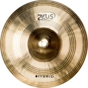 Prato Zeus Hybrid ZHS10 Splash de 10 Polegadas  Prato Zeus Hybrid ZHS10 Splash de 10 Polegadas