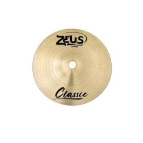 Prato Zeus Linha Classic ZCLS6 Splash 6 Polegadas