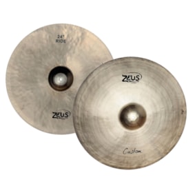 Prato Zeus  ZCR24 Custon Ride 24 Polegadas Prato Zeus  ZCR24 Custon Ride 24 Polegadas