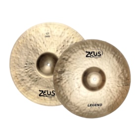 Prato Zeus ZLC17 Legend Crash 17 Polegadas Prato Zeus ZLC17 Legend Crash 17 Polegadas