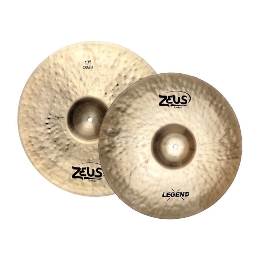 Prato Zeus ZLC17 Legend Crash 17 Polegadas Prato Zeus ZLC17 Legend Crash 17 Polegadas