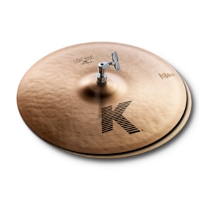 Prato Zildjian K Series 15 Polegadas Hi Hat Ligh Liga B20 Martelado