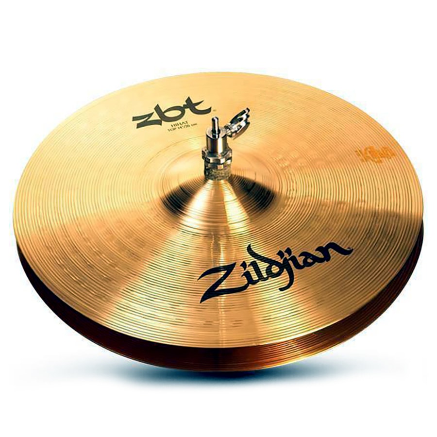 Prato Zildjian ZBT 14" Medium Hi Hat Liga B8 Prato Zildjian ZBT 14" Medium Hi Hat Liga B8