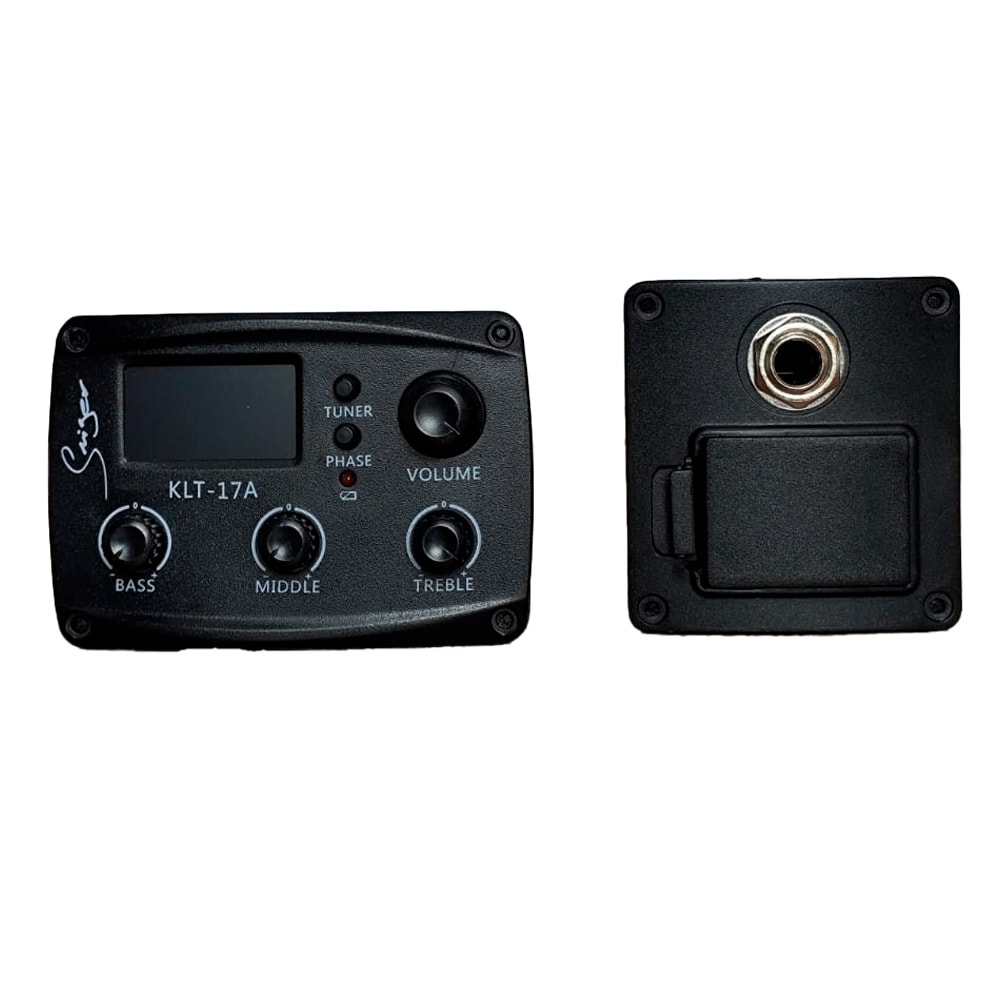 Pré Amplificador Smiger KLT17A Com Afinador Para Violão