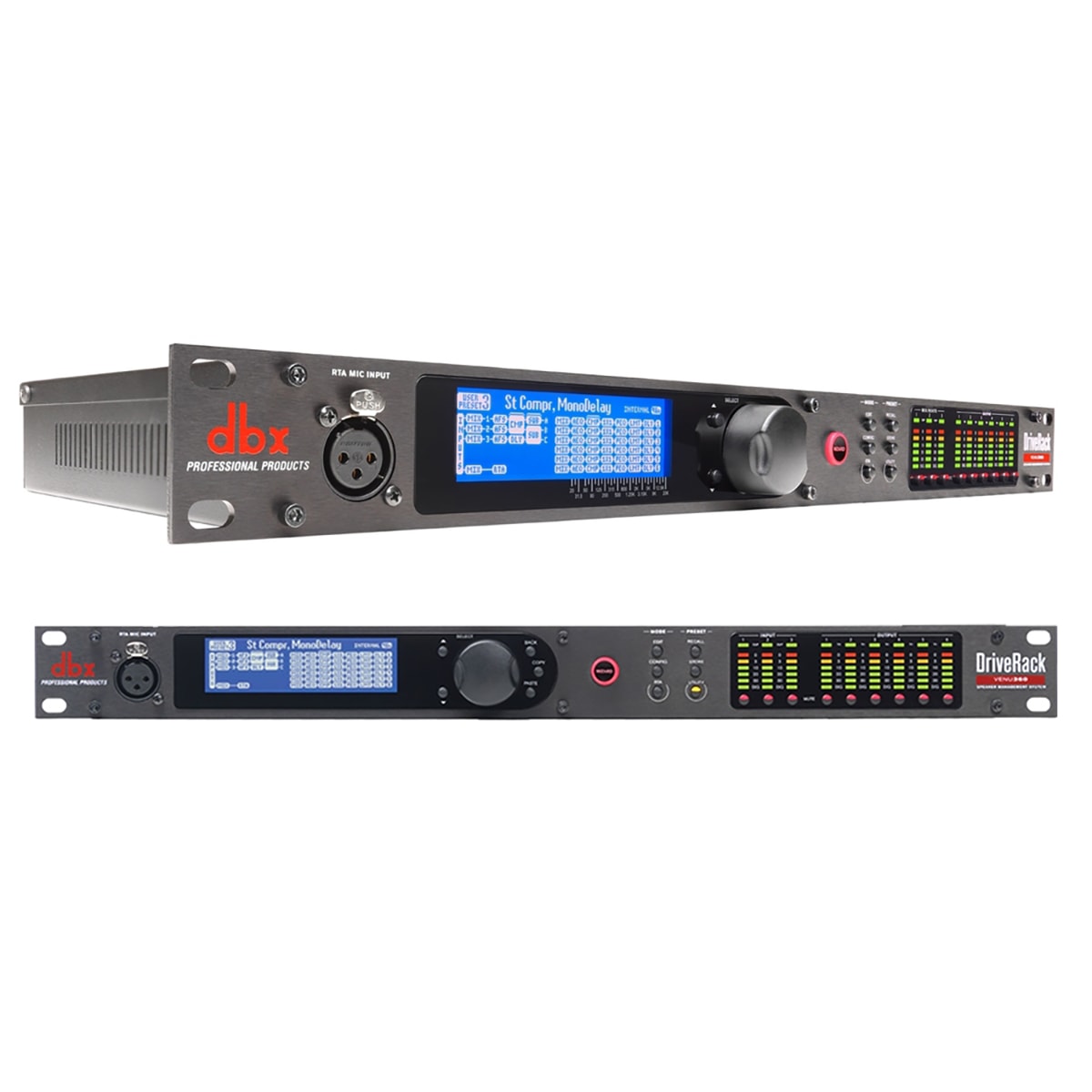Processador de Áudio Digital Behringer DCX2496 com 3 Entradas e 6
