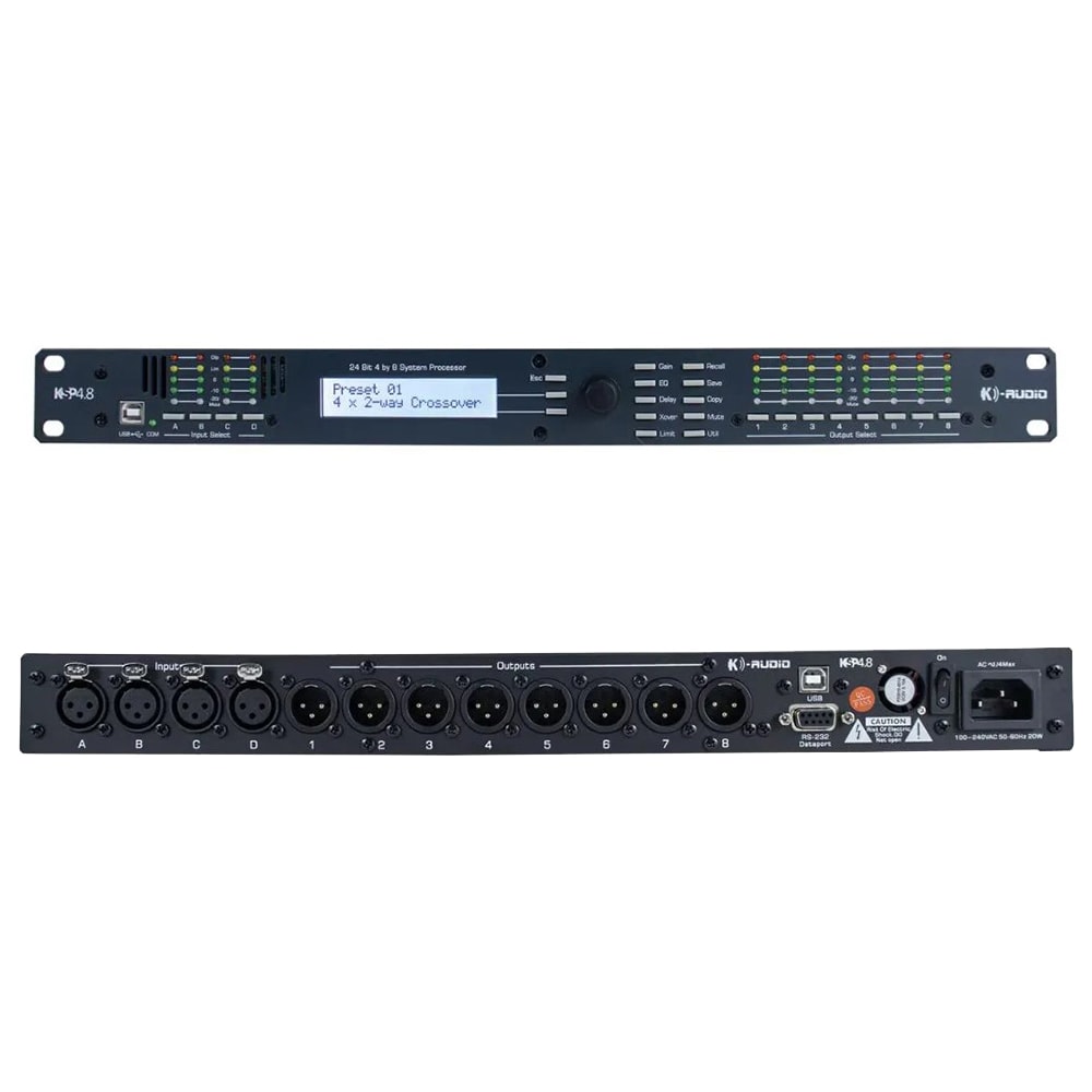 Processador de Áudio Digital dbx DriveRack PA2 220V - Akustica Musical