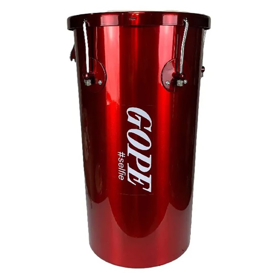 Rebolo Gope Em Alumínio Conico Pele Animal 10 Polegadas LAL4510TMASC Selfie Cereja Rebolo Gope Em Alumínio Conico Pele Animal 10 Polegadas LAL4510TMASC Selfie Cereja