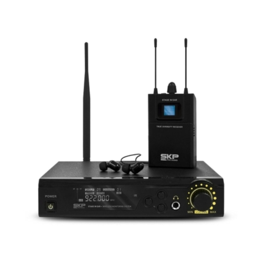 Retorno SKP Stage in Ear Sem Fio c/ Fone