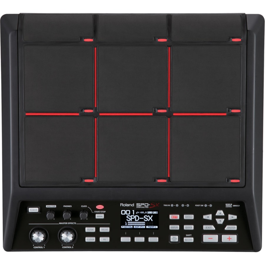 Sampling Pad Disparador Roland SPD-SX Com 9 Pads