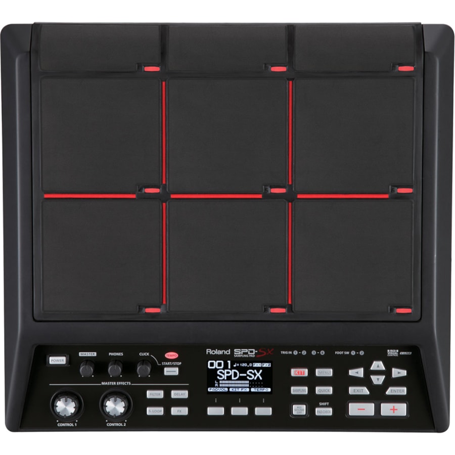 Sampling Pad Disparador Roland SPD-SX Com 9 Pads Sampling Pad Disparador Roland SPD-SX Com 9 Pads