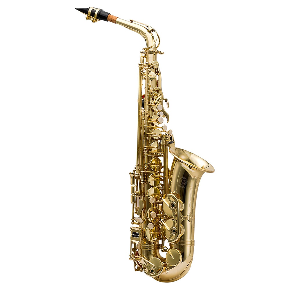 Saxofone Alto Harmonics HAS-200L LQ em Eb Laqueado C/ Estojo