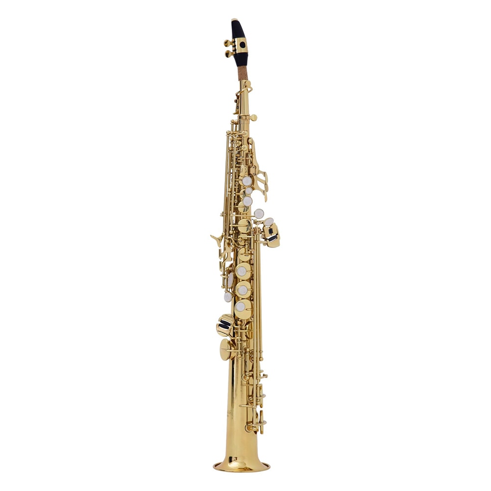 Saxofone Soprano Vivace VSN201 Laqueado Em Bb Si Bemol C/ Estojo