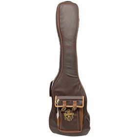 Semi Case para Contrabaixo 91 Guitars Suitcase 91Bass-Suit Linha Elegant 8ª Geração Marrom