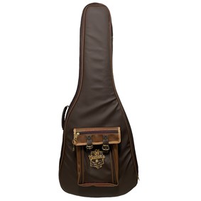 Semi Case para Violão Folk 91 Guitars Suitcase 91VF-Suit Linha Elegant 8ª Geração Marrom