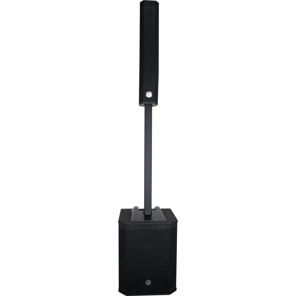 Sistema De Som Vertical Soundvoice Starke SV500 Preta De 500 Watts