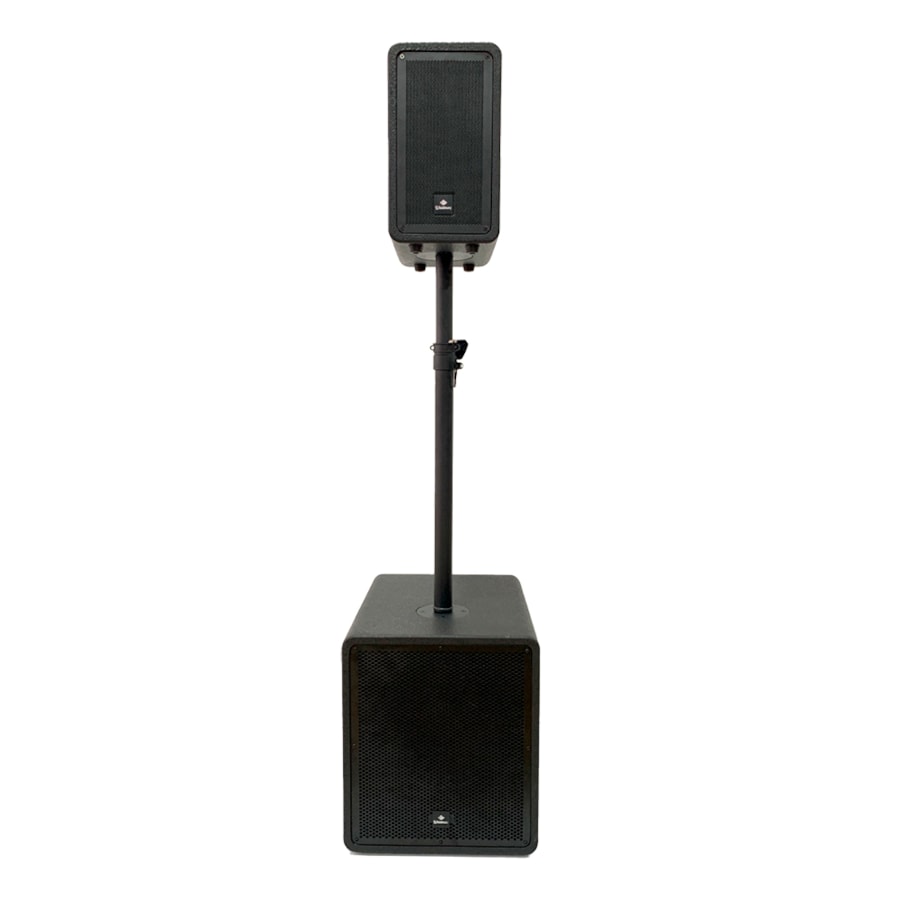 Sistema De Som Vertical Waldman CB2400 Preta 2400 Watts Sistema De Som Vertical Waldman CB2400 Preta 2400 Watts