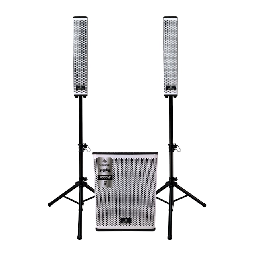 Sistema De Som Vertical Waldman KPT2-1584 Branco 4800 Watts