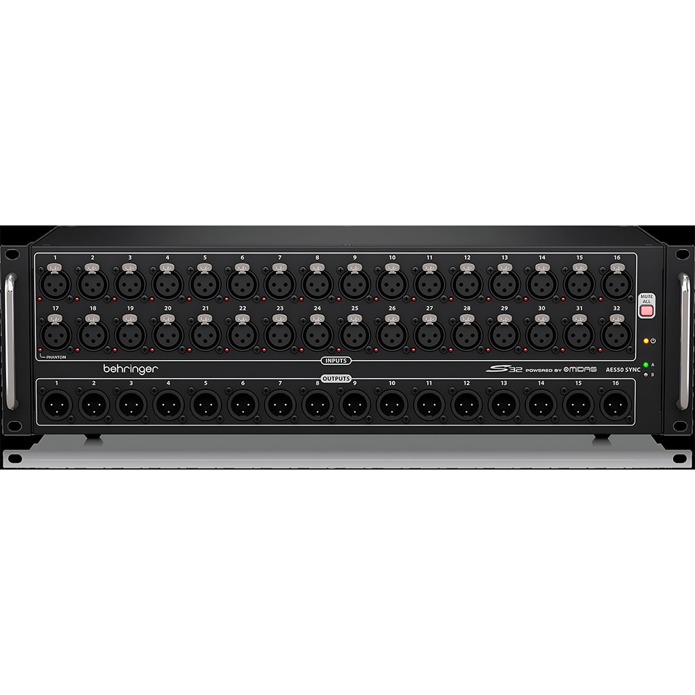 Stage Box Behringer S32 Com 32 Canais Bivolt