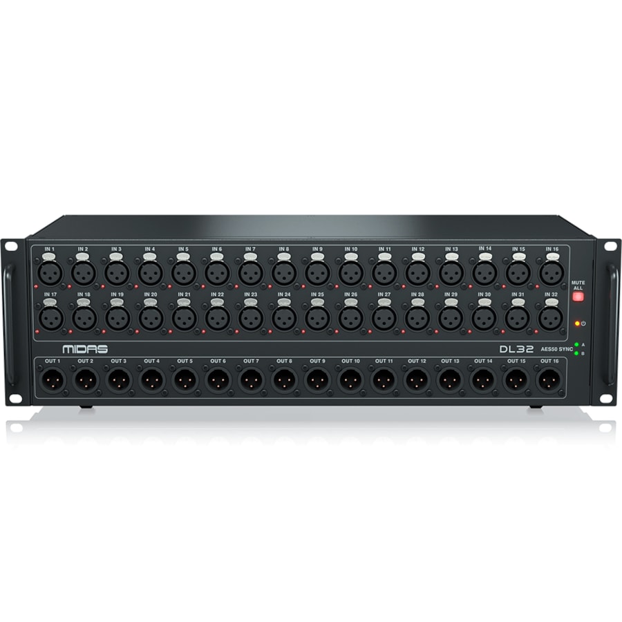 Stage Box Midas DL32 Com 32 Canais