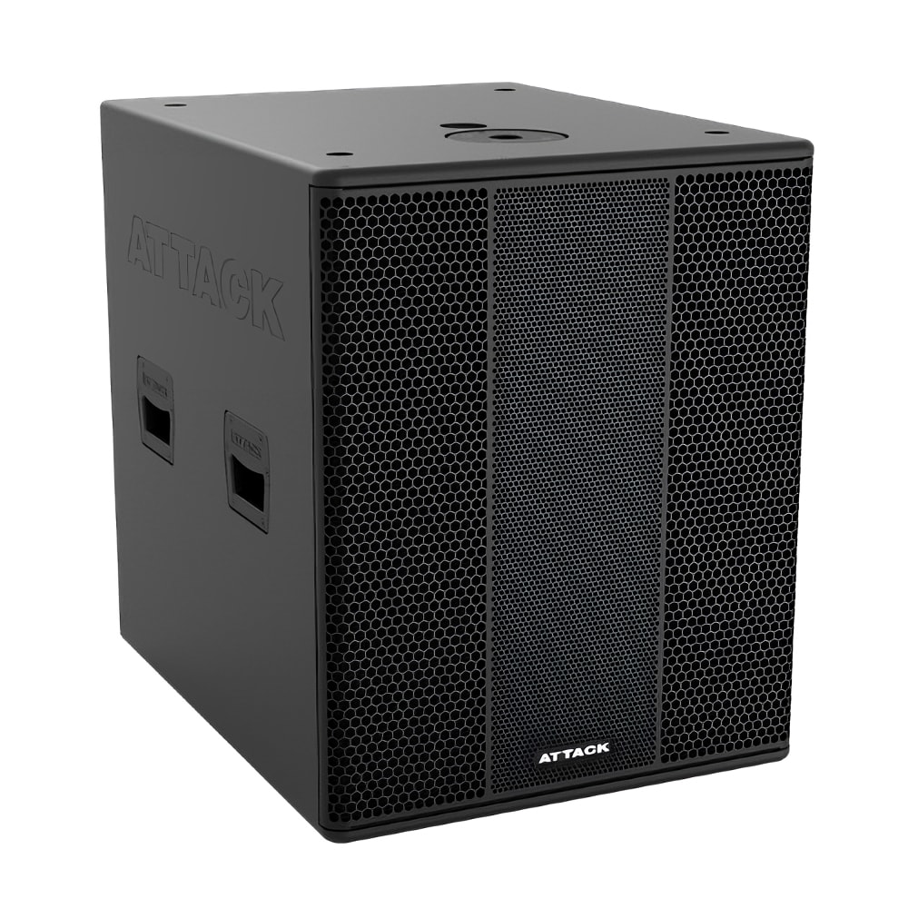 Subwoofer Attack Ativo VSS118A 1x18