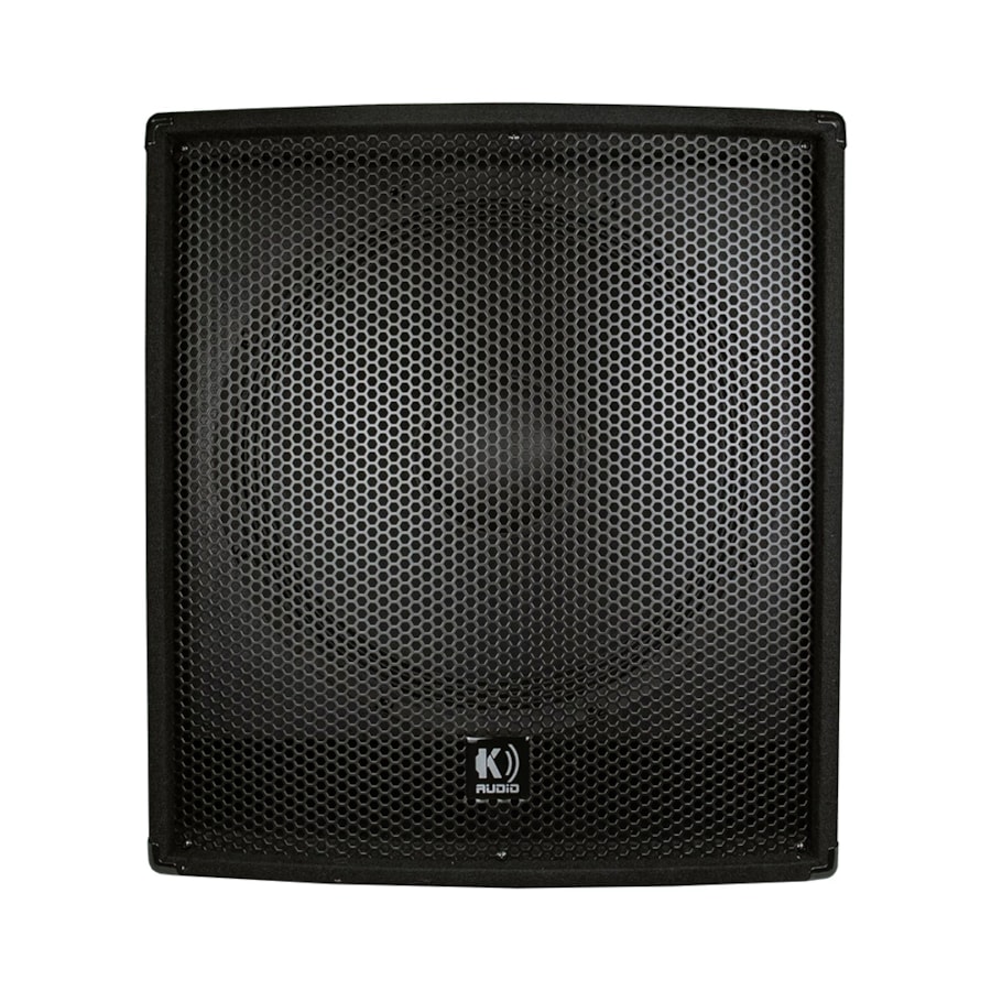 Subwoofer K Audio SW418 Ativo de 18" com 400 W Subwoofer K Audio SW418 Ativo de 18" com 400 W
