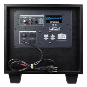 Subwoofer Oneal OPSB 3110 Ativo Subwoofer Oneal OPSB 3110 Ativo